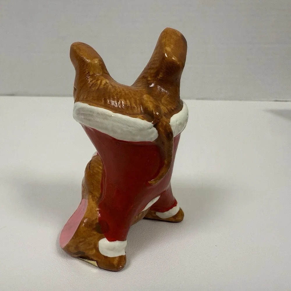 Vintage Colonial‎ Candle Christmas Mouse Whimsical Grandmacore Holiday Decor